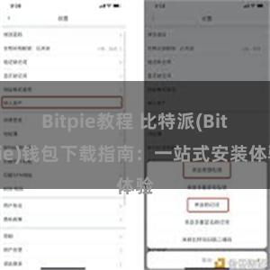 Bitpie教程 比特派(Bitpie)钱包下载指南：一站式安装体验