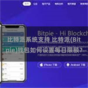 比特派系统支持 比特派(Bitpie)钱包如何设置每日限额？