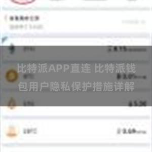 比特派APP直连 比特派钱包用户隐私保护措施详解