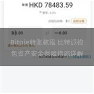 Bitpie转账教程 比特派钱包资产安全保障措施详解