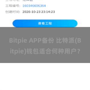 Bitpie APP备份 比特派(Bitpie)钱包适合何种用户？