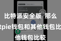 比特派安全版  那么Bitpie钱包和其他钱包比较